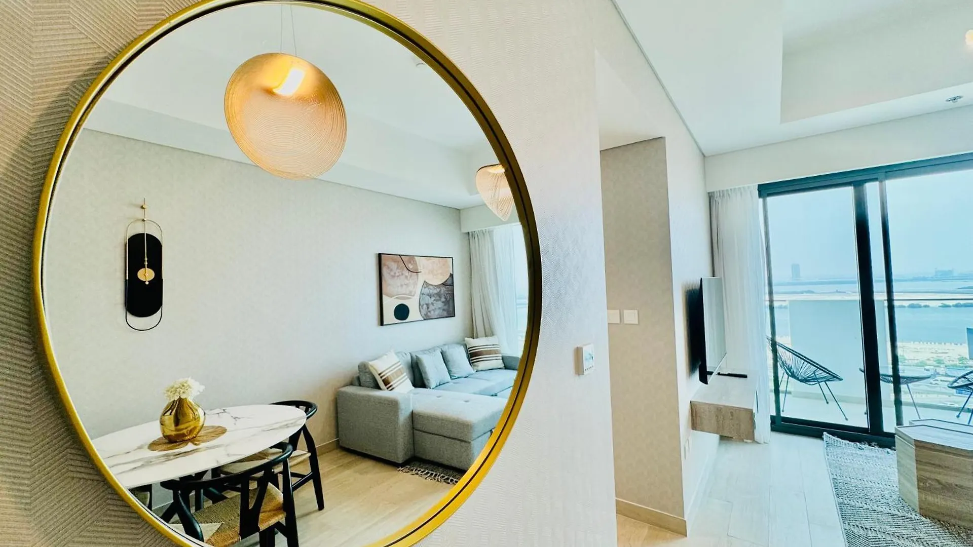 Apartment Venduras - Skyline View Farhad Azizi Residence Al Jaddaf Dubai